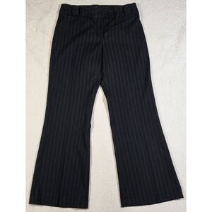 Reitmans Black Pin Strip Petite Dress Pants